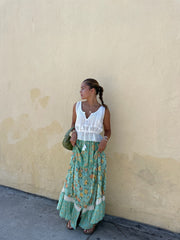 SPELL • SUNSHINE BANDIT Melody Bias Maxi Skirt-The Shop Laguna Beach