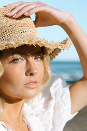 AUGUSTINE HAT CO. August Raffia Bucket Hat