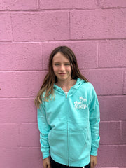 THE SHOP CLASSIC Laguna Palm Youth Zip Sweatshirt - More Colors Available-The Shop Laguna Beach