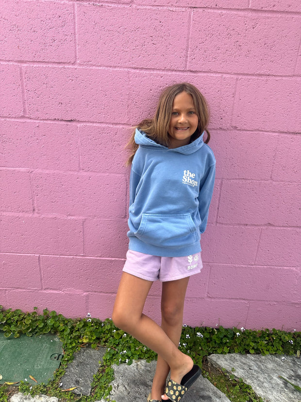 LOVE THE SEA Youth Pigment Wash Hoodie-The Shop Laguna Beach