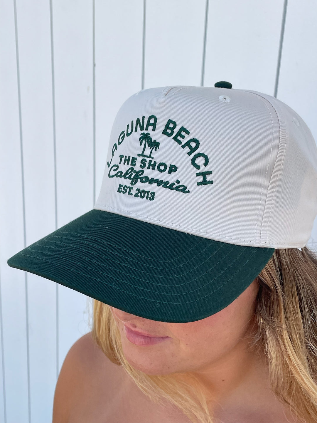 THE SHOP CLASSIC Palm 5-Panel Baseball Hat - More Colors Available-The Shop Laguna Beach