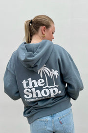 THE SHOP CLASSIC Laguna Palm Box Hoodie - More Colors Available-The Shop Laguna Beach