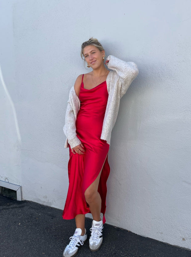 KEEN THE LABEL Larissa Silky Midi Dress-The Shop Laguna Beach