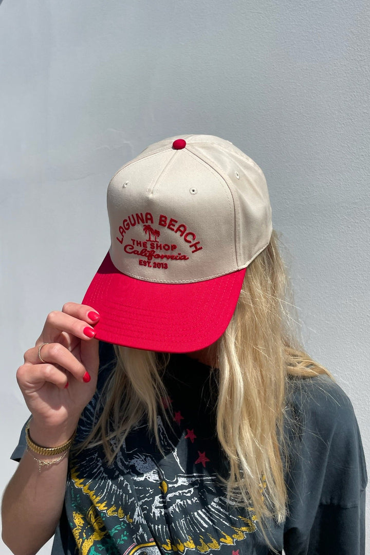 THE SHOP CLASSIC Palm 5-Panel Baseball Hat - More Colors Available-The Shop Laguna Beach