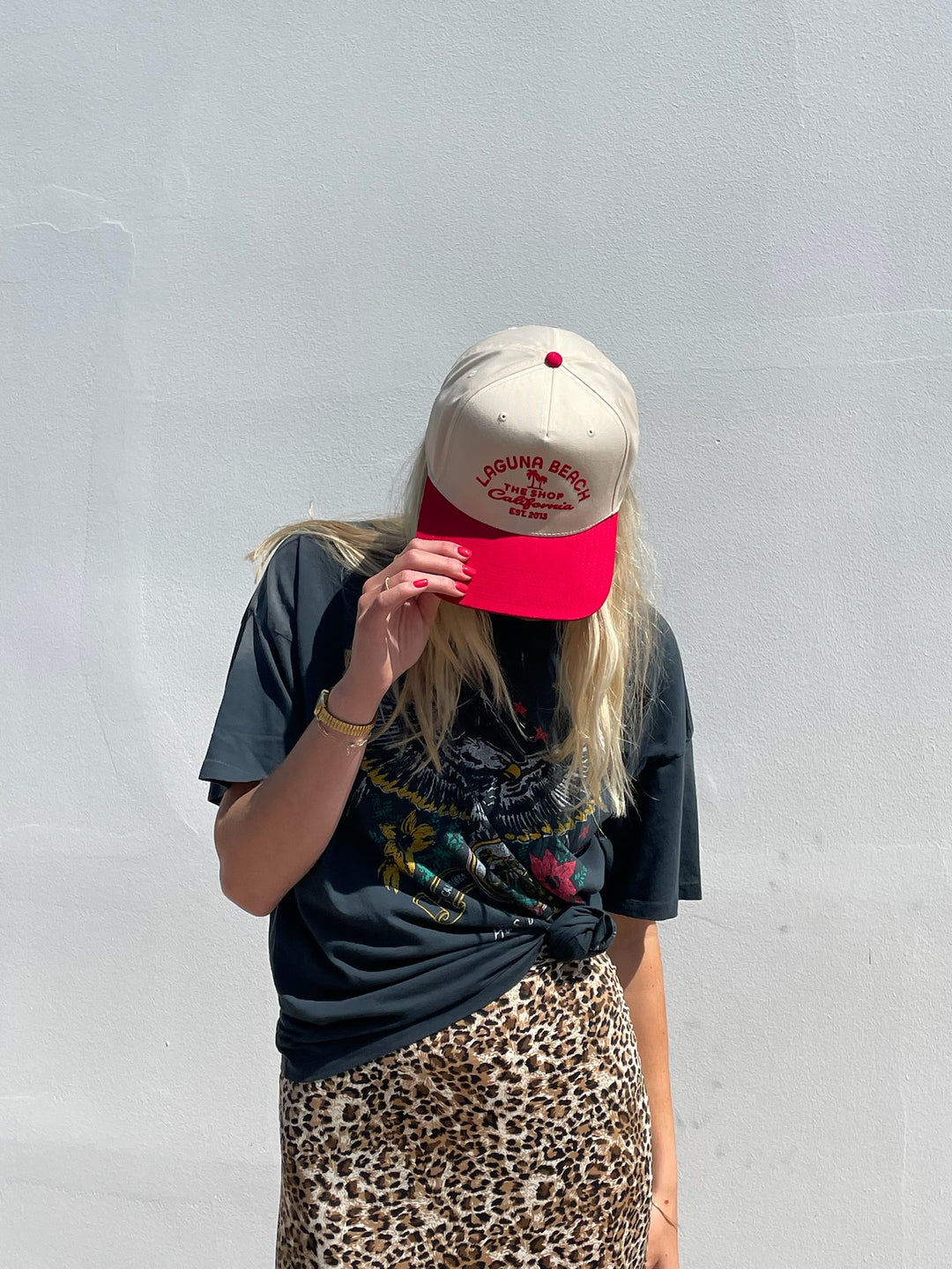 THE SHOP CLASSIC Palm 5-Panel Baseball Hat - More Colors Available-The Shop Laguna Beach