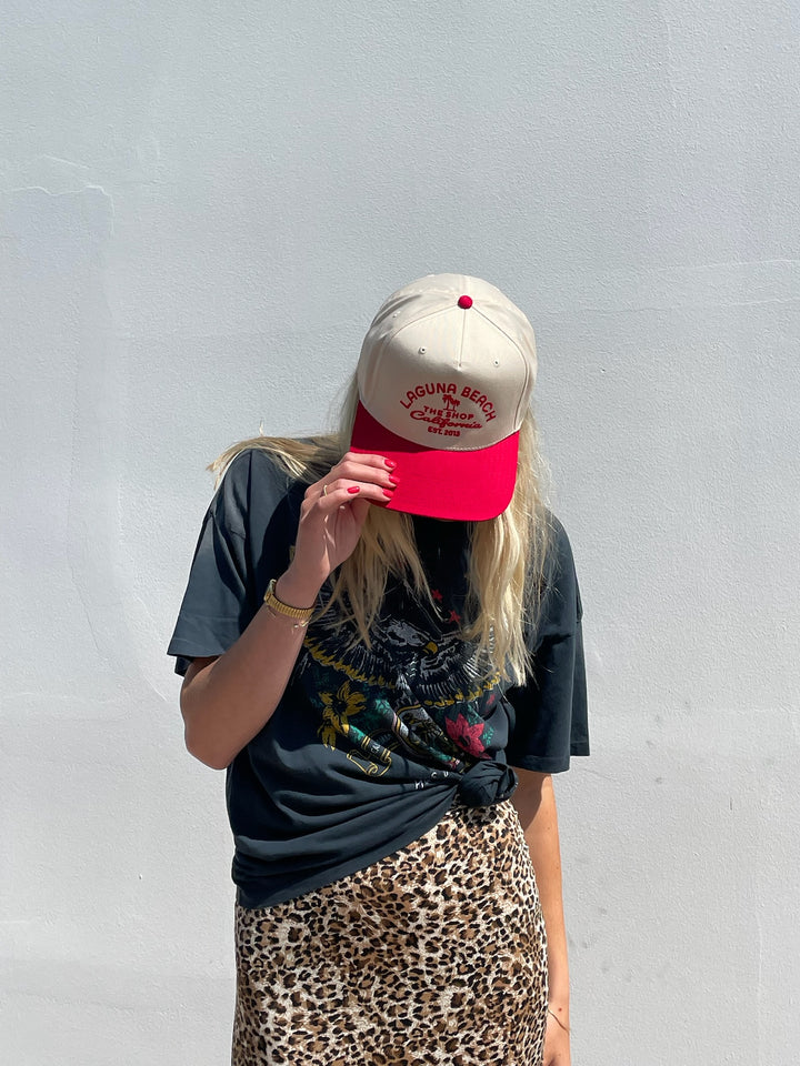 THE SHOP CLASSIC Palm 5-Panel Baseball Hat - More Colors Available-The Shop Laguna Beach