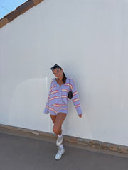 LSPACE Montauk Stripe Sweater-The Shop Laguna Beach