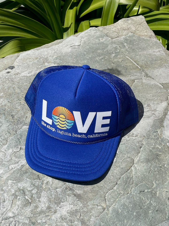 LOVE THE SEA Original Trucker Hat - More Colors Available-The Shop Laguna Beach