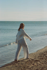 INDAH Logan Solid Gauze Pant-The Shop Laguna Beach