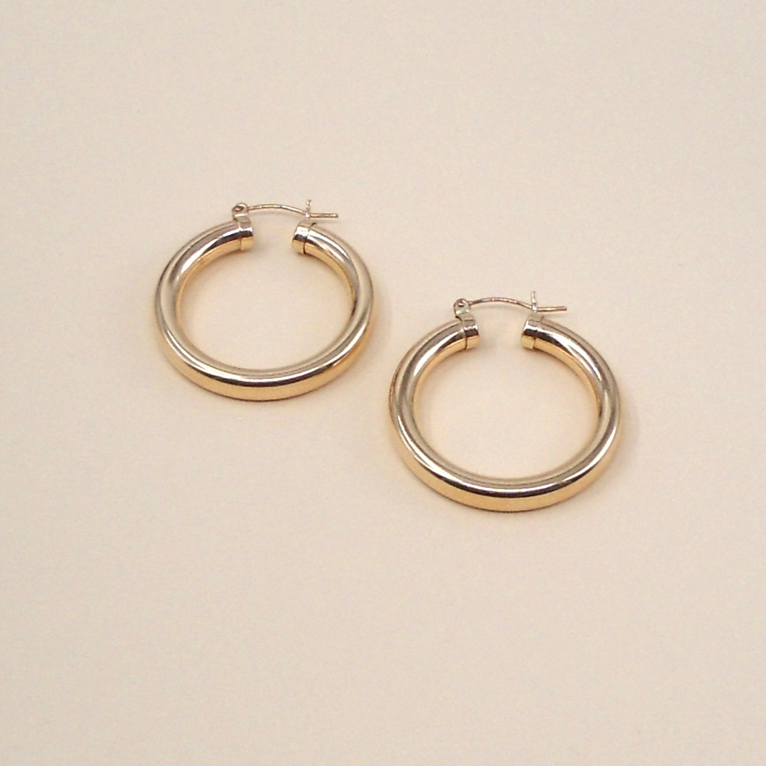 MAY MARTIN Isabelle Chunky Hoops-The Shop Laguna Beach