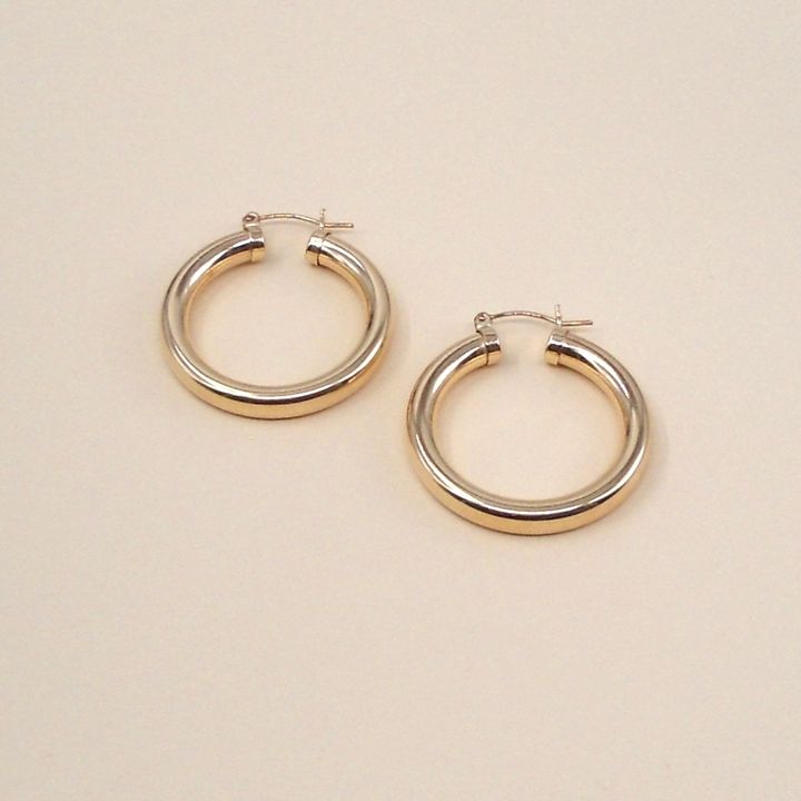 MAY MARTIN Isabelle Chunky Hoops-The Shop Laguna Beach