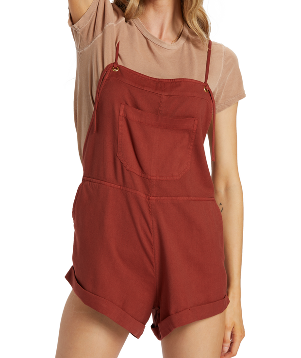Maroon 2025 overall shorts