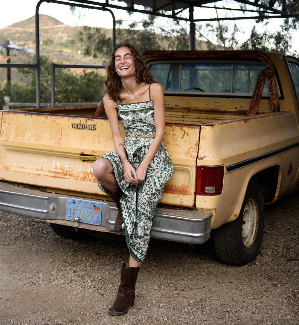 CLEOBELLA Jasmine Ankle Skirt-The Shop Laguna Beach