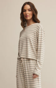Z SUPPLY Laid Back Stripe Knit Top-The Shop Laguna Beach