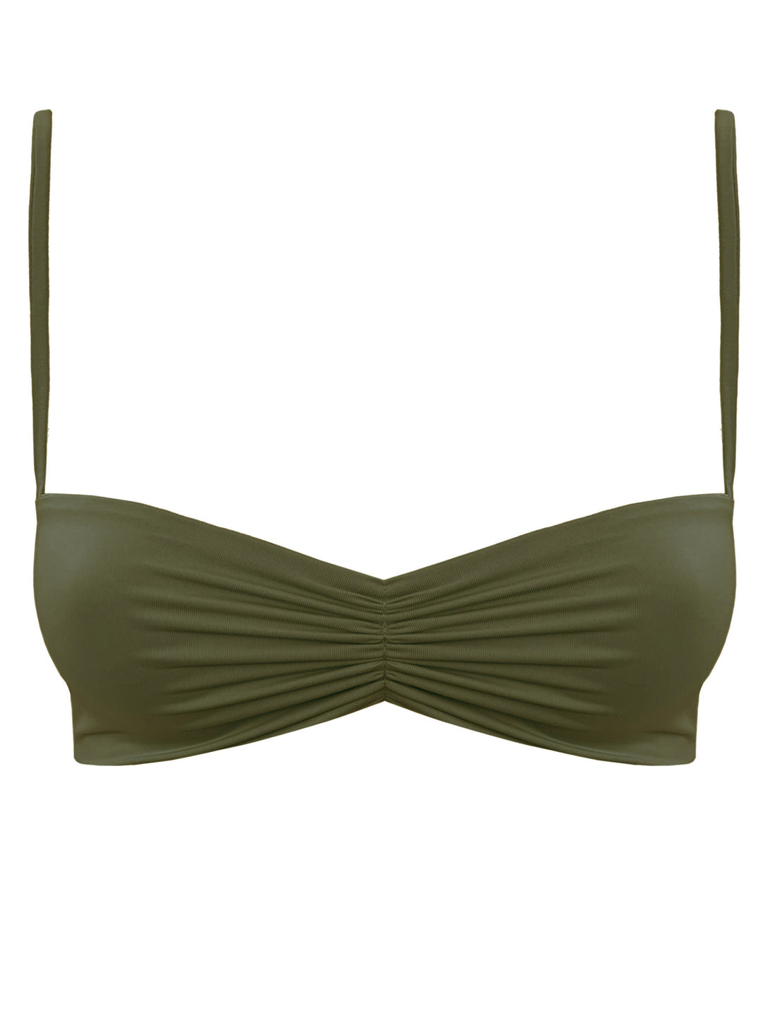 SLATE SWIM Lagos Ruched Top-The Shop Laguna Beach