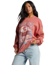 BILLABONG Ride In Oversized Crew Pullover Sweatshirt - More Colors Available-The Shop Laguna Beach