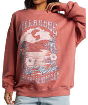 BILLABONG Ride In Oversized Crew Pullover Sweatshirt - More Colors Available-The Shop Laguna Beach