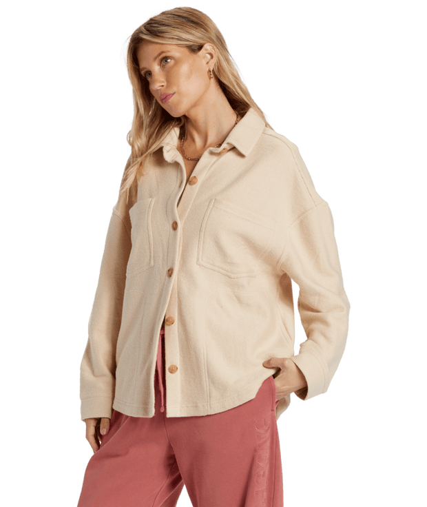 BILLABONG Everytime Oversized Knit Shacket-The Shop Laguna Beach