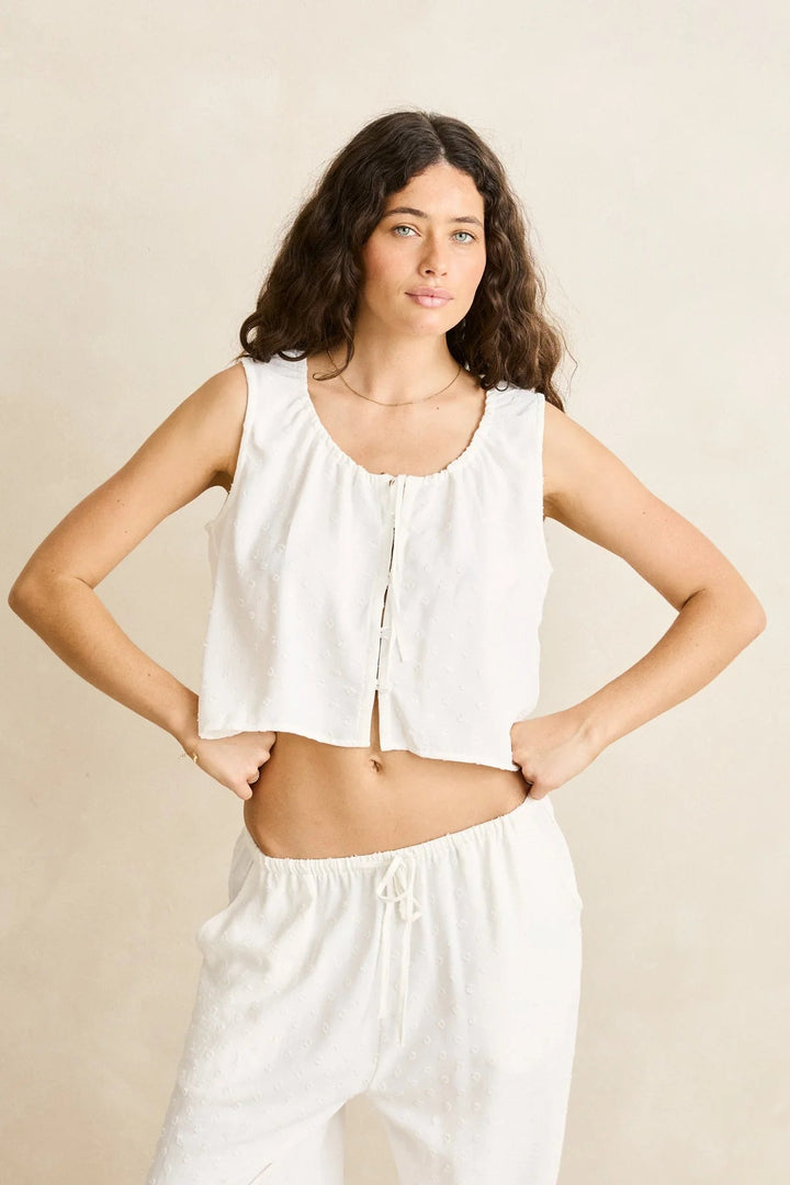 RHYTHM Leni Cotton Vest Top