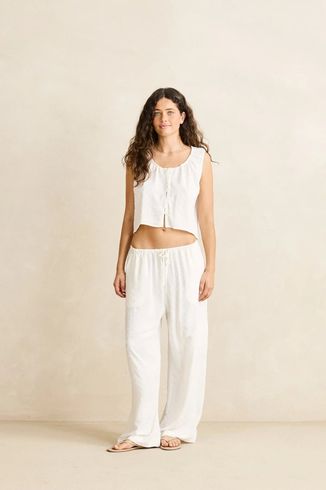 RHYTHM Leni Cotton Vest Top