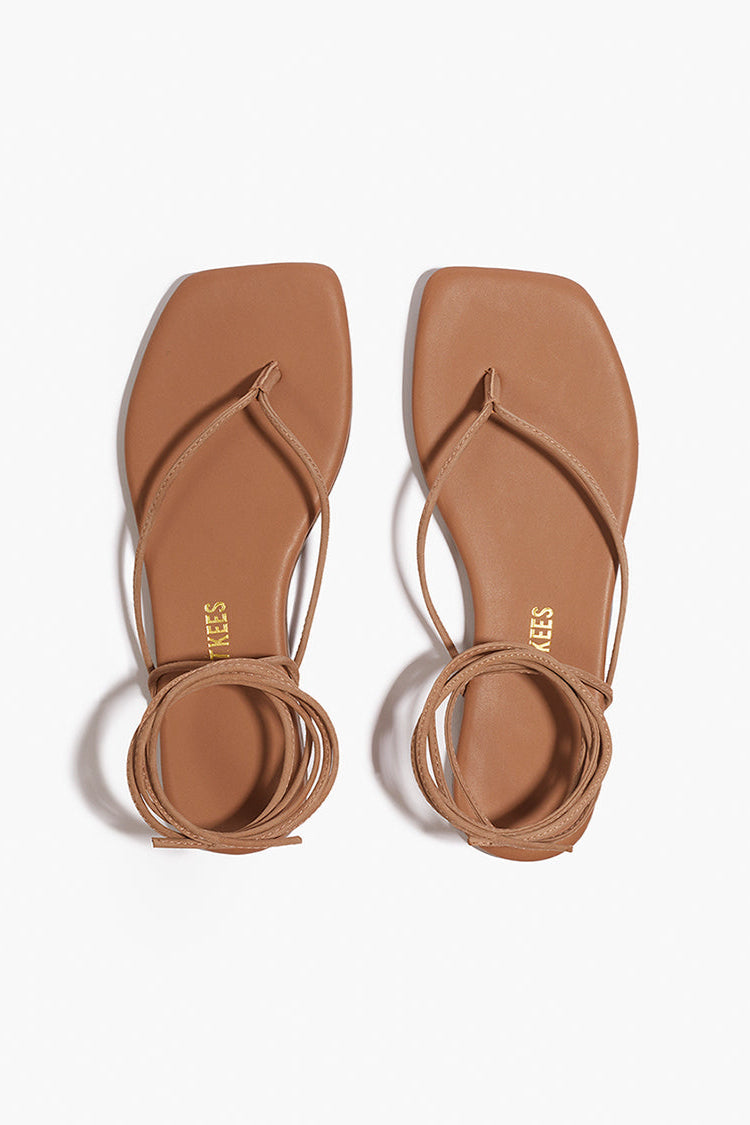 TKEES Lilu Square-Toe Wrap Sandal-The Shop Laguna Beach