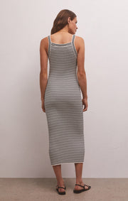 Z SUPPLY <br> Brooks Stripe Midi Dress-The Shop Laguna Beach