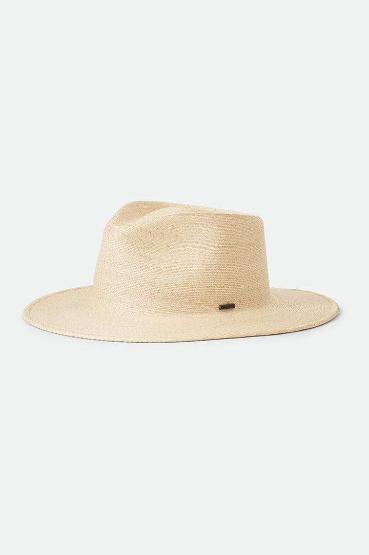 BRIXTON <br> Marcos Straw Fedora-The Shop Laguna Beach