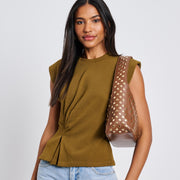 MODA LUXE Rebel Studded Shoulder Bag - More Colors Available-The Shop Laguna Beach