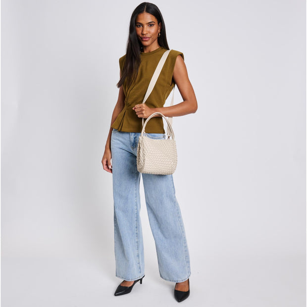 MODA LUXE Roxy Woven Double-Handle Crossbody Tote - More Colors Available-The Shop Laguna Beach