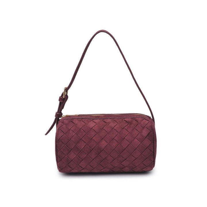URBAN EXPRESSIONS Rose Woven Suede Shoulder Bag - More Colors Available-The Shop Laguna Beach