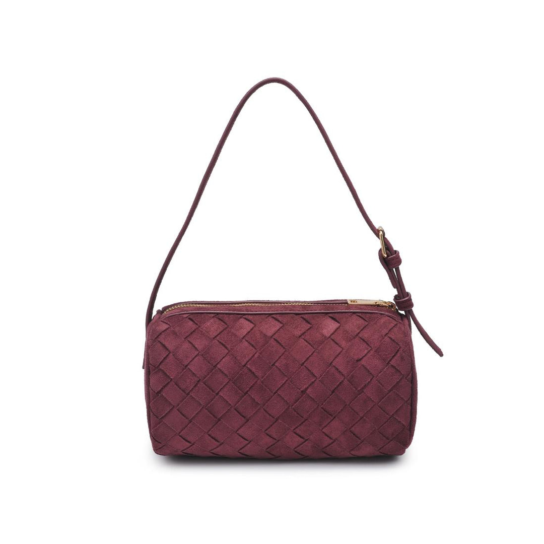 URBAN EXPRESSIONS Rose Woven Suede Shoulder Bag - More Colors Available-The Shop Laguna Beach