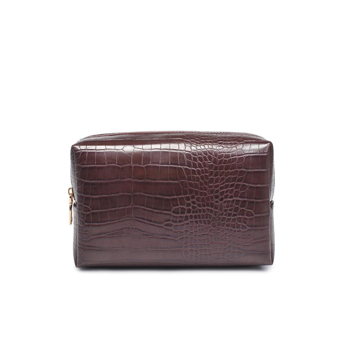 URBAN EXPRESSIONS Croc Chic Cosmetic Bag - More Colors Available-The Shop Laguna Beach