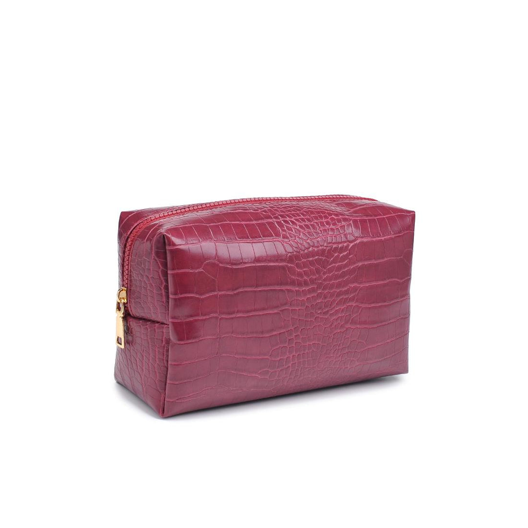 URBAN EXPRESSIONS Croc Chic Cosmetic Bag - More Colors Available-The Shop Laguna Beach
