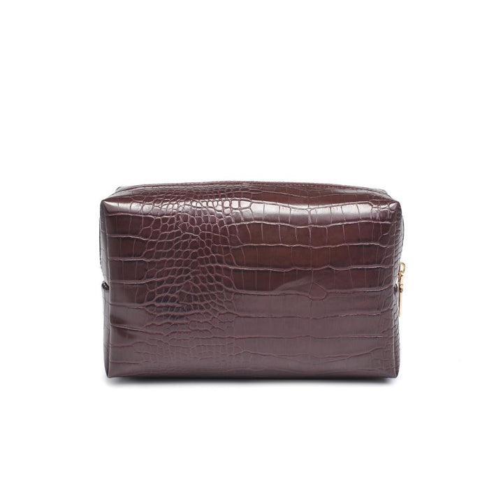 URBAN EXPRESSIONS Croc Chic Cosmetic Bag - More Colors Available-The Shop Laguna Beach
