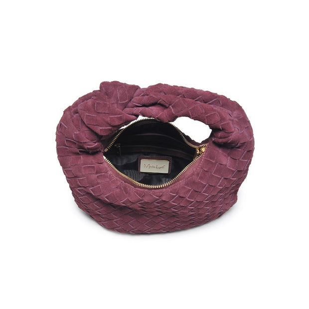 MODA LUXE Autumn Suede Woven Handbag - More Colors Available