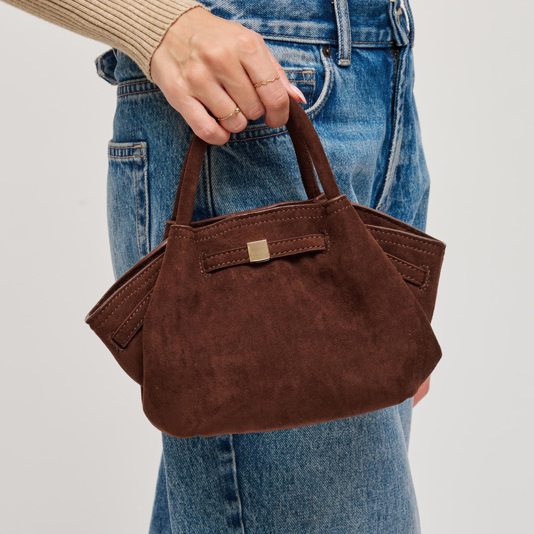 URBAN EXPRESSIONS Selena Suede Crossbody Bag-The Shop Laguna Beach