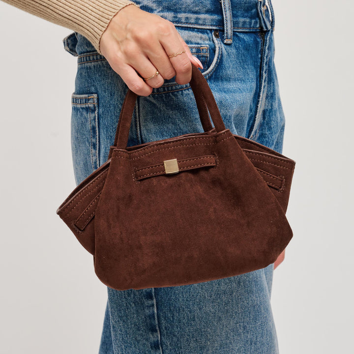 URBAN EXPRESSIONS Selena Suede Crossbody Bag-The Shop Laguna Beach