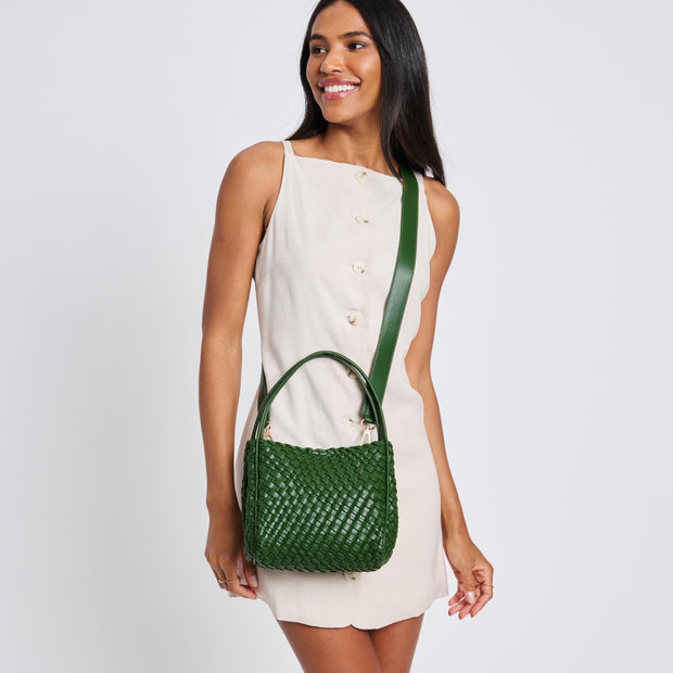 MODA LUXE Roxy Woven Double-Handle Crossbody Tote - More Colors Available-The Shop Laguna Beach