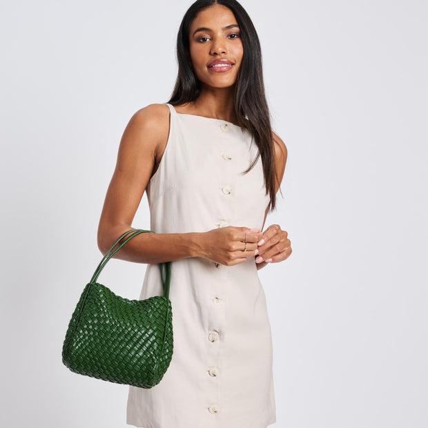 MODA LUXE Roxy Woven Double-Handle Crossbody Tote - More Colors Available-The Shop Laguna Beach