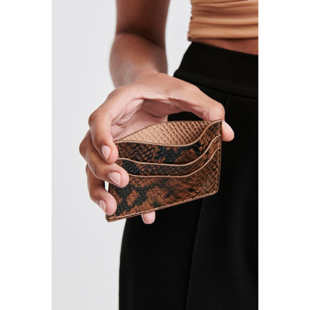 MODA LUXE Cheeky Leather Card Holder