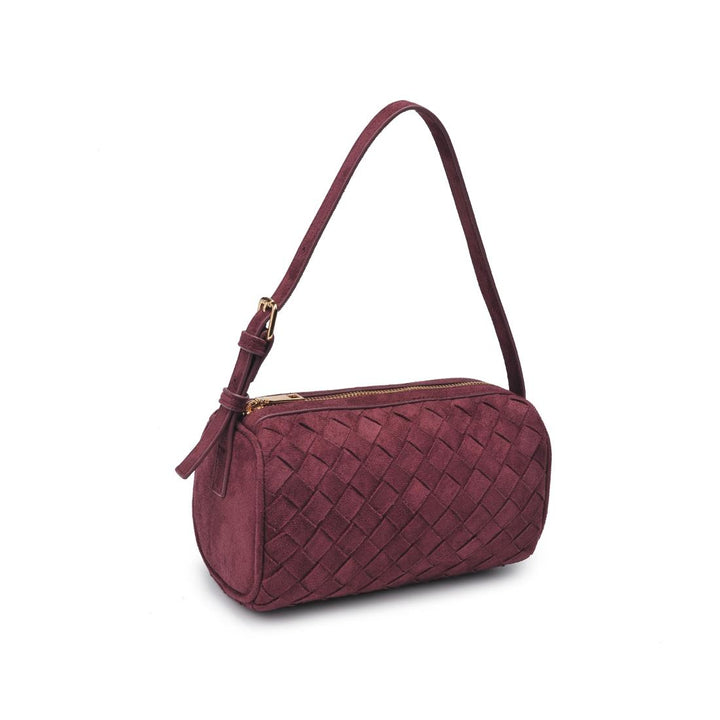 URBAN EXPRESSIONS Rose Woven Suede Shoulder Bag - More Colors Available-The Shop Laguna Beach