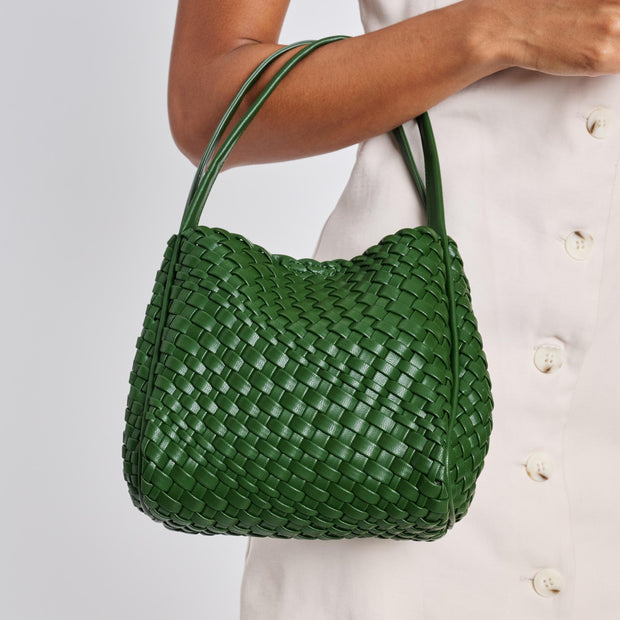 MODA LUXE Roxy Woven Double-Handle Crossbody Tote - More Colors Available-The Shop Laguna Beach