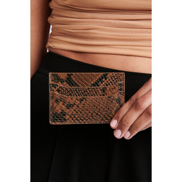 MODA LUXE Cheeky Leather Card Holder