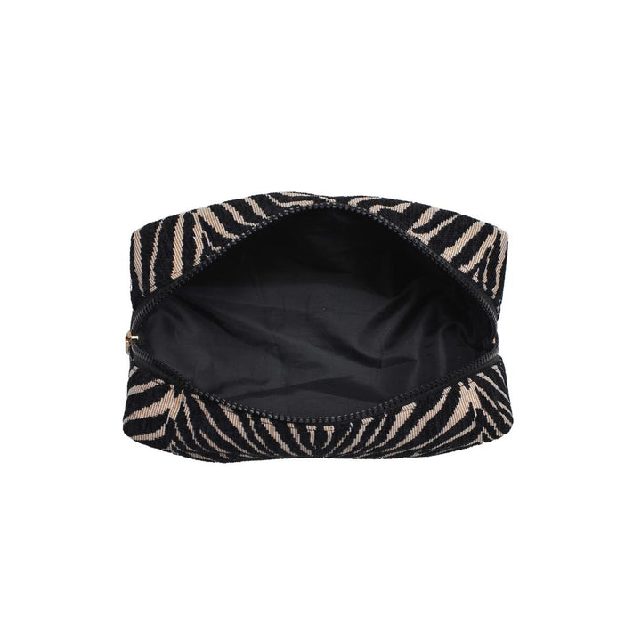 URBAN EXPRESSIONS Zebrini Cosmetic Bag-The Shop Laguna Beach