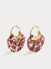 LILI CLASPE Mira Shell Earrings-The Shop Laguna Beach