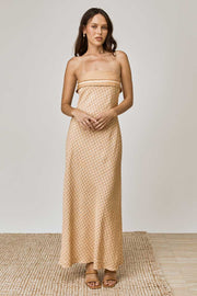 MON RENN Monikh Strapless Maxi Dress-The Shop Laguna Beach