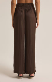 Z SUPPLY Lisse Silky Wide-Leg Trouser Pant-The Shop Laguna Beach