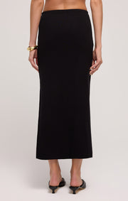 Z SUPPLY Jalen Stretch Midi Skirt-The Shop Laguna Beach