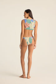 VITAMIN A California Printed High-Leg Bottom