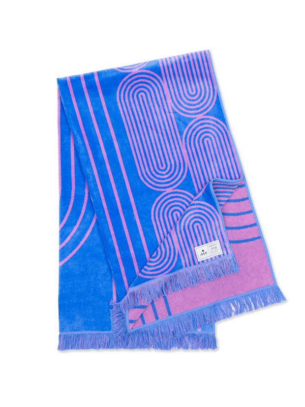 RUBY MINT Pembroke Luxury Beach Towel-The Shop Laguna Beach